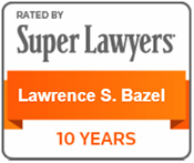 Lawrence Bazel Super Lawyer Badge